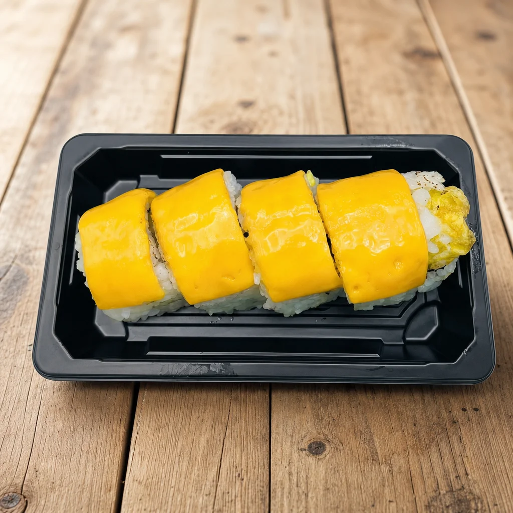 Queso Flame Roll flameado de Kaiso Sushi & Poke