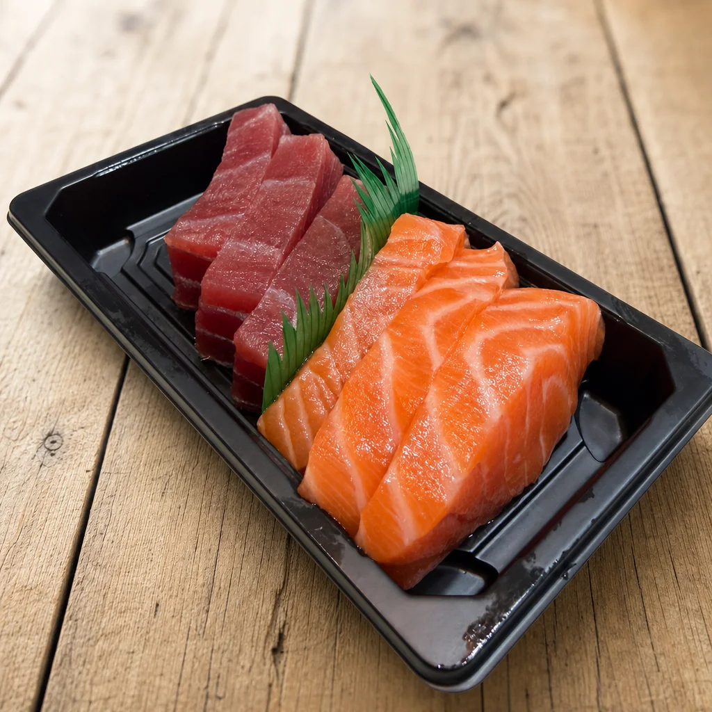 Sashimi variado de salmón y atún de Kaiso Sushi & Poke