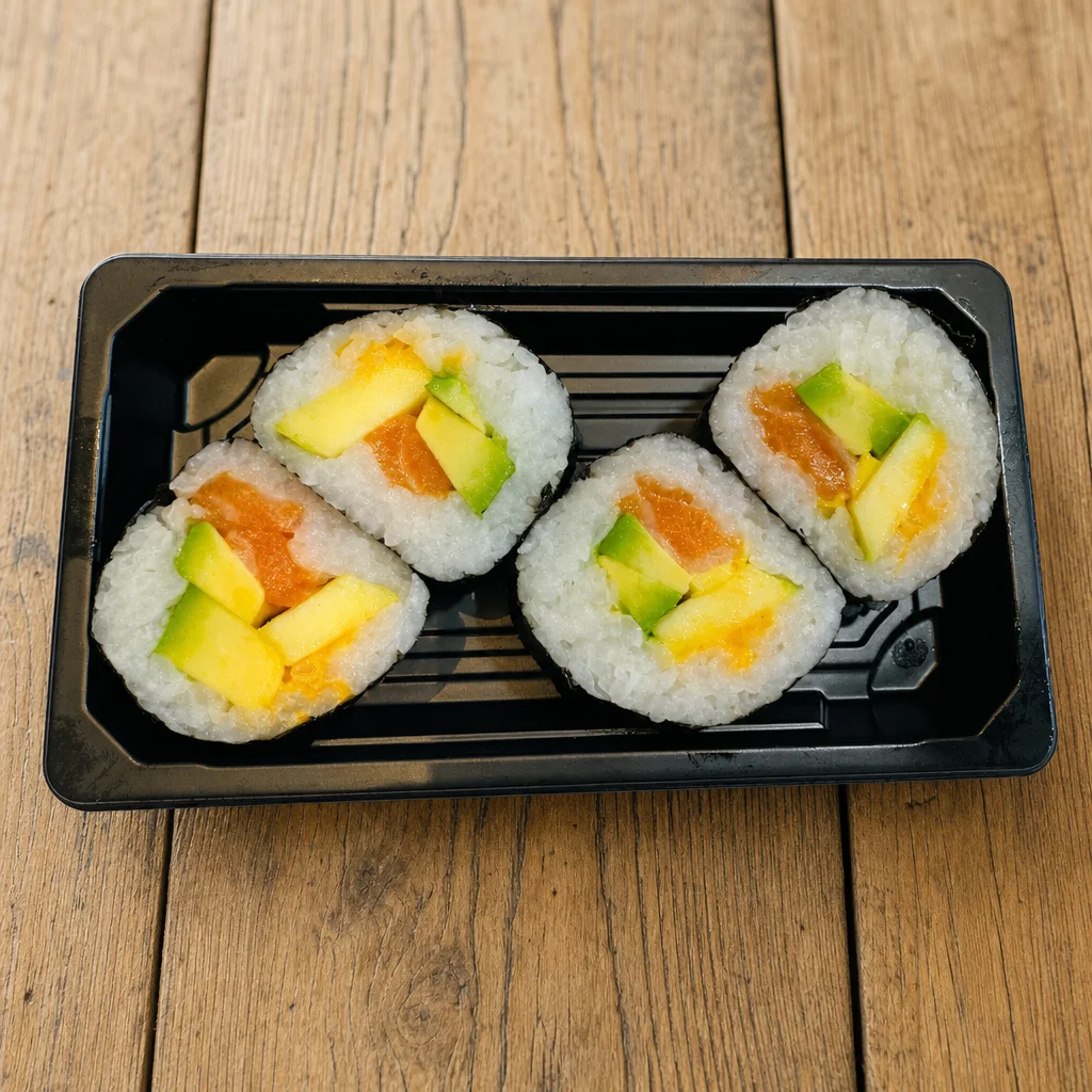 Surtido de sushi recién preparado para llevar en Vitoria-Gasteiz